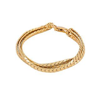Jenny Bird Gold Double Chain Bracelet